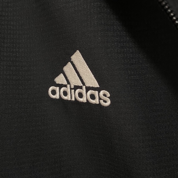 Black Adidas Windbreaker Jacket (Size Small) - Picture 4 of 13
